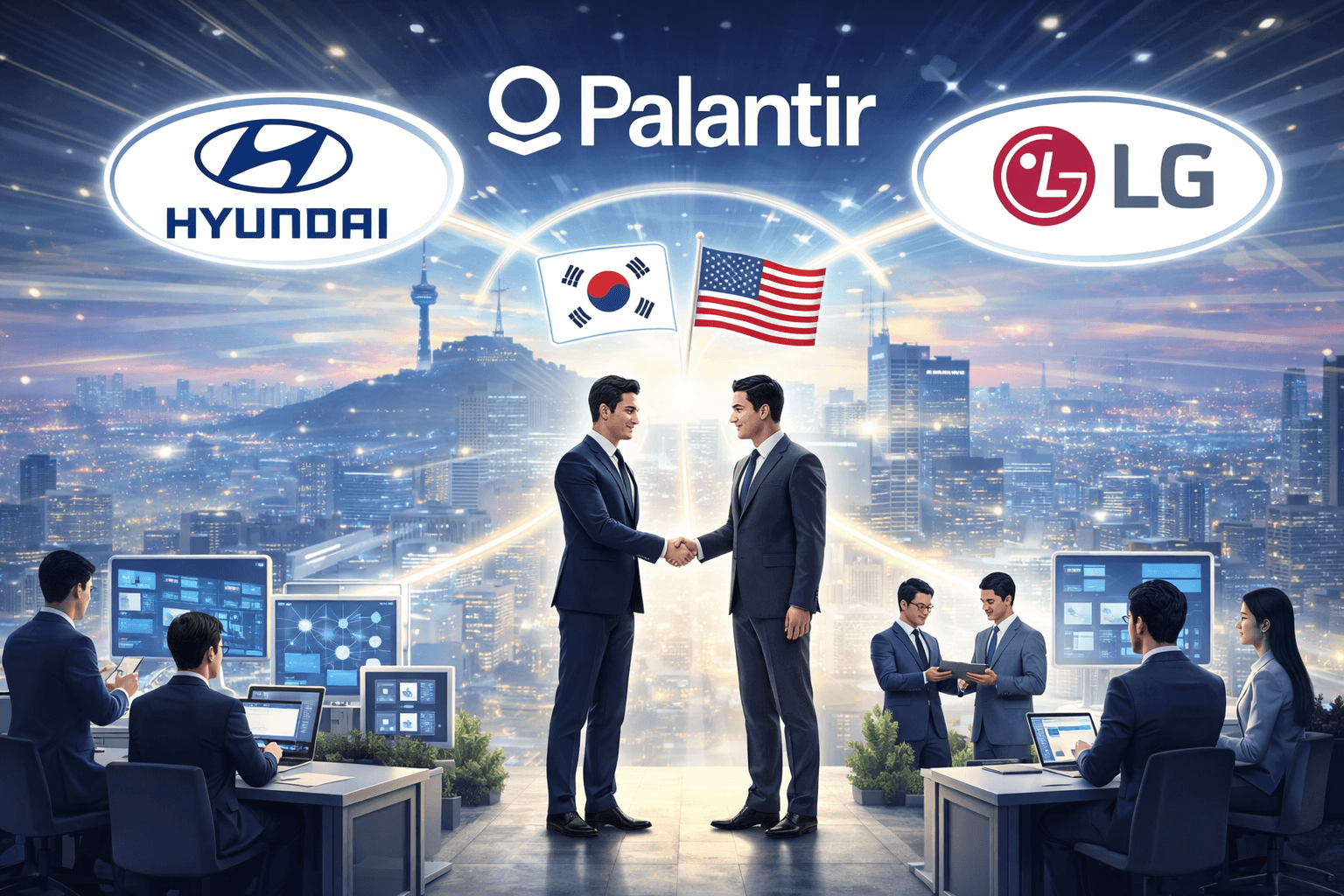 팔란티어 한국 상륙: LG CNS와 HD현대, 같은 AI 플랫폼을 선택한 이유